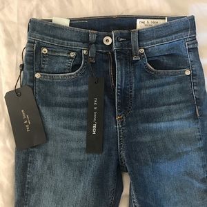 Rag & Bone High Rise Ankle Skinny